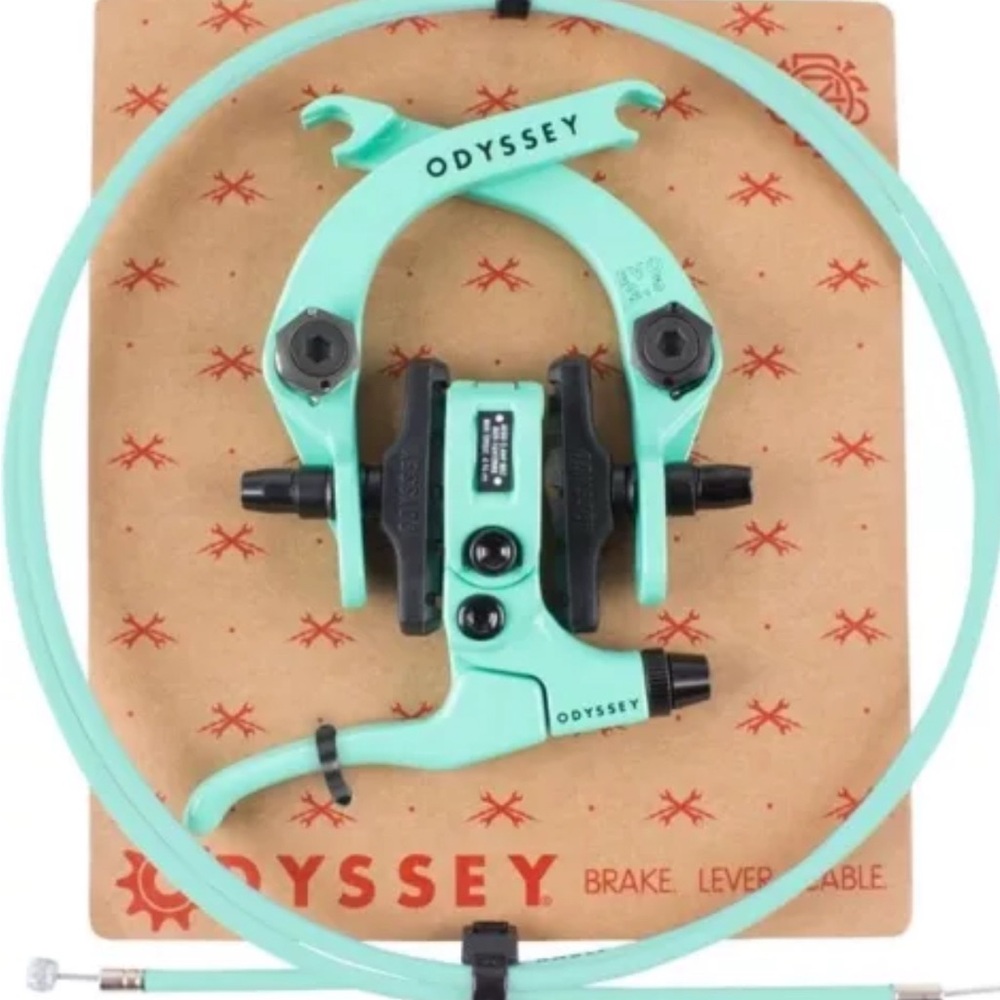 ODYSSEY BMX EVO 2.5 BICYCLE U-BRAKE KIT TOOTHPASTE LIMITED EDITION